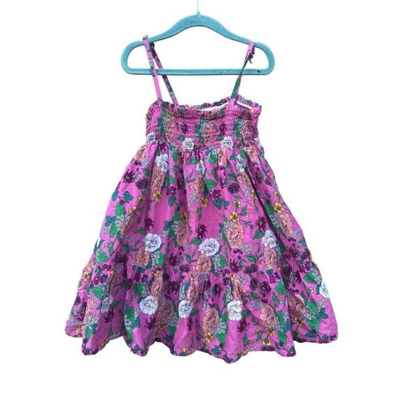 Janie and Jack The Leilani Floral Smocked Sundress size 5 boho cottagecore - Picture 4 of 5